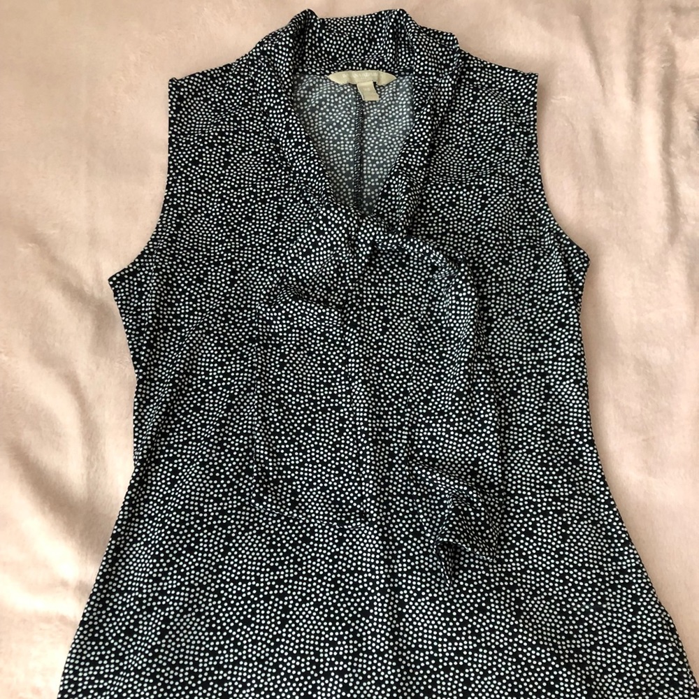Banana republic blouse with tie